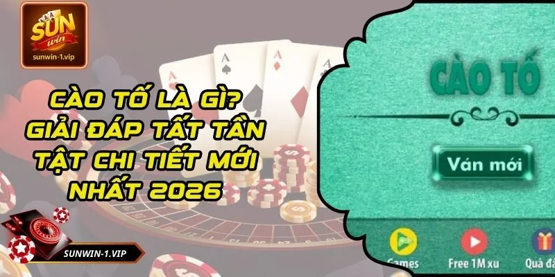 Cào tố là gì? Giải Đáp Tất Tần Tật Chi Tiết Mới Nhất 2026