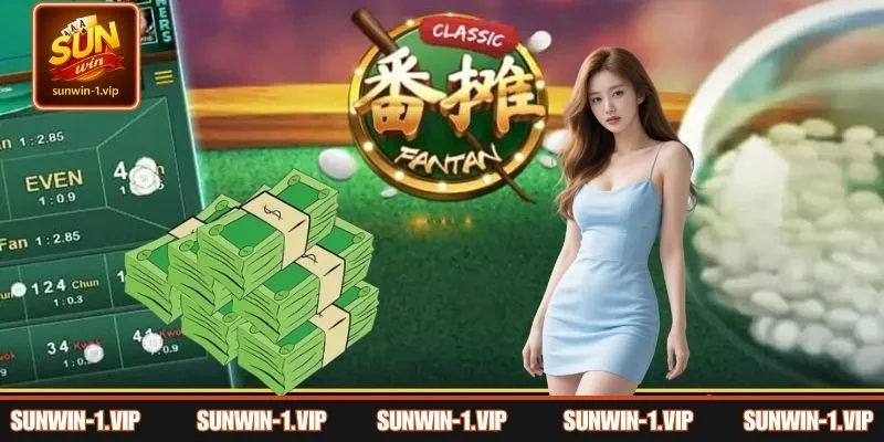 Trả thưởng game bài Fantan tại cổng game SUNWIN